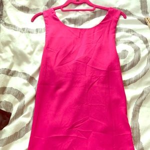 AliceBlue pink crossback tank new w tags